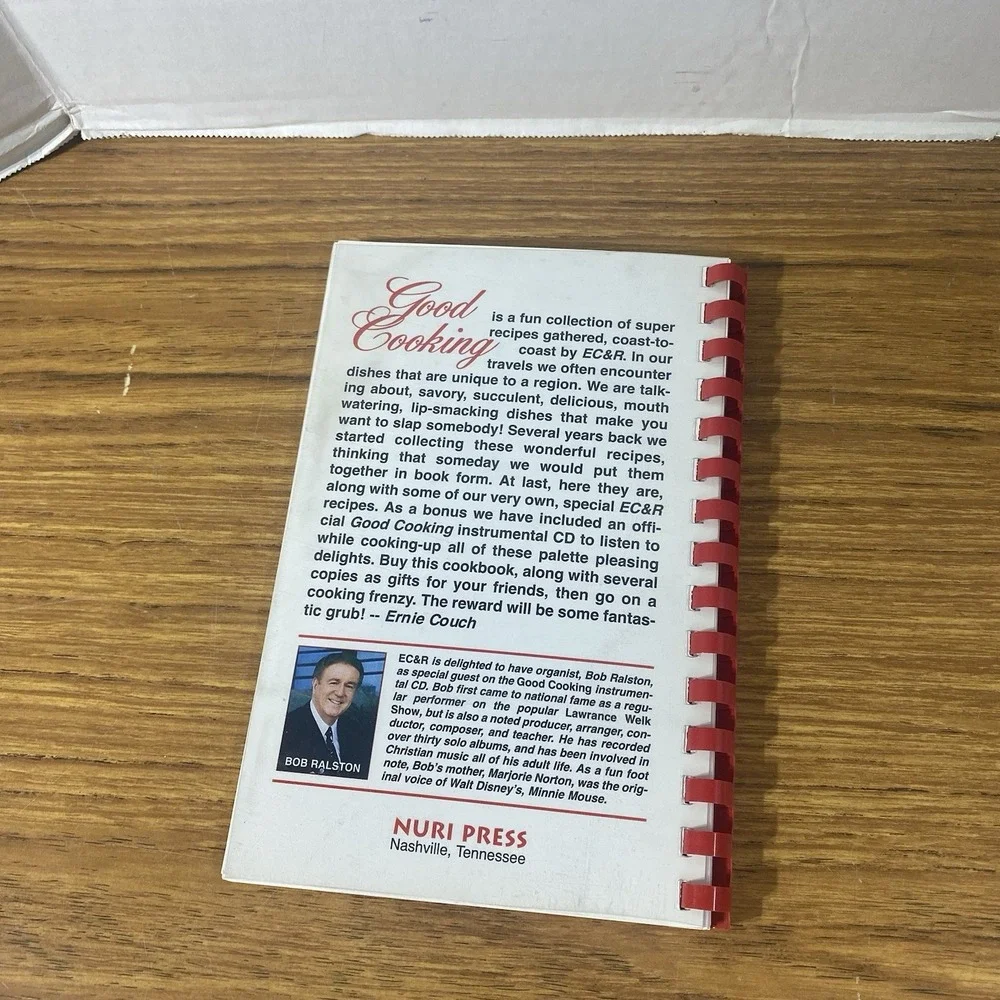 VTG Good Cooking 101 On The Road Recipes Cookbook Jason Couch Nuri Press Comb